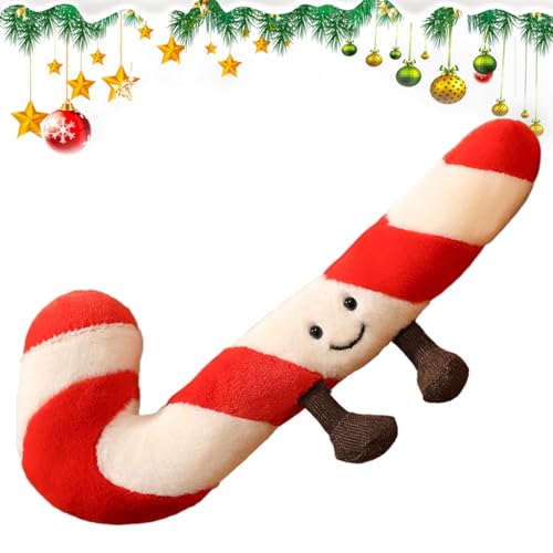 Genérico Plüschkissen aus Zuckerrohr, dekoratives Kissen für zu Hause, Weihnachtsplüsch, 30 cm, für Schlafzimmer, Wohnzimmer, Bett, Erwachsene, Kinder, Detail für Weihnachtsstrumpf von Genérico