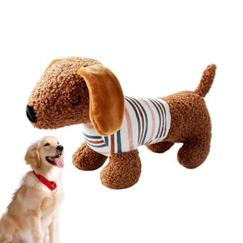 Genérico Quietschendes Plüschspielzeug für Hunde, Kauspielzeug für aggressive Hunde, Spielwerkzeug mit Hund für Aggressive Kauer, interact Gerät Genérico Quietschendes Plüschspielzeug für Hunde, Kauspielzeug für aggressive Hunde, Spielwerkzeug mit Hund für Aggressive Kauer, interact Gerät von Genérico