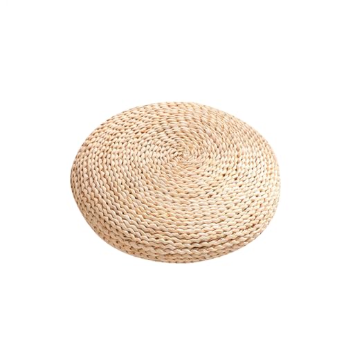 Genérico Rotondo Cuscini per Sedia | Memory Foam per Sedia | Coussin Tatami Tissé natürlich komfortabel | Küche Chair Cushions, Oreiller De Siège Pour La Méditation Yoga Fitness Exercice Activités INT von Genérico