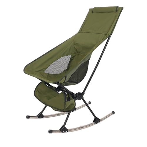 Genérico Stuhl: Rasenrocker, Outdoor-Stuhl, langlebig, Laptopsitz mit belüfteter Netzhalterung für den Garten, Camping Picn von Genérico