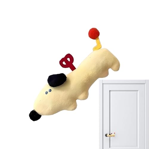 Genérico Türknaufschutz, Hund, seitliche Stoßfestigkeit, antistatisch, dekorativ, für Schlafzimmer, Schrank, Kindergarten, Wohnheim und Küche von Genérico