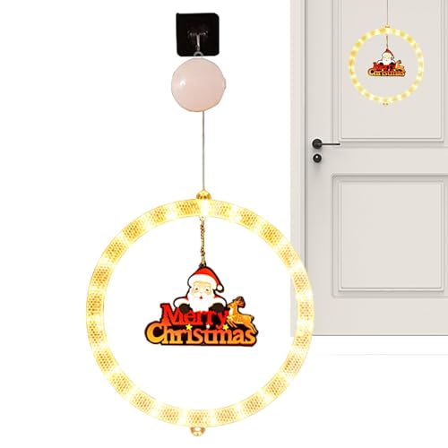 Genérico Weihnachts-Fensterlicht – Fenster-Weihnachtsbeleuchtung | LED-Lichterketten für Weihnachten, Weihnachtsbaum-Dekoration für Zuhause, Studio und Café Genérico Weihnachts-Fensterlicht – Fenster-Weihnachtsbeleuchtung | LED-Lichterketten für Weihnachten, Weihnachtsbaum-Dekoration für Zuhause, Studio und Café von Genérico