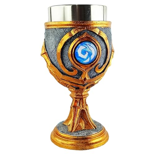 Genérico Weinglas - Mittelalterlicher Kelch - Tankard aus Stahl Vintage | Getränkebecher aus Edelstahl für den täglichen Gebrauch, Geschenk für Papa, Hochzeit und Jahrestag Genérico Weinglas - Mittelalterlicher Kelch - Tankard aus Stahl Vintage | Getränkebecher aus Edelstahl für den täglichen Gebrauch, Geschenk für Papa, Hochzeit und Jahrestag von Genérico