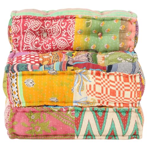 Genérico Wenjingqi 287702 Modularer Sitzsack aus Patchwork-Stoff, mehrfarbig von Genérico