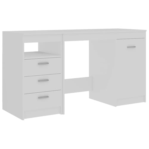 Genérico Wenjingqi 3054780 Schreibtisch aus Sperrholz, 140 x 50 x 76 cm von Genérico