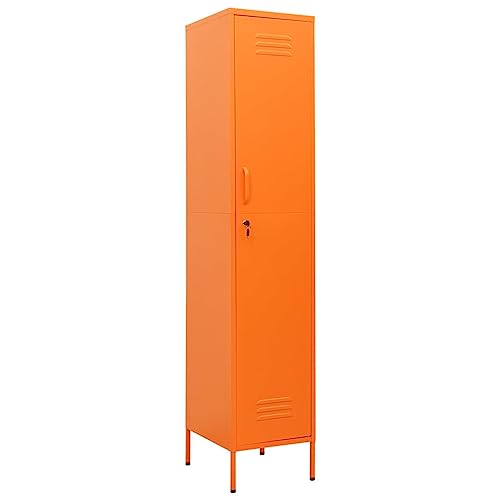 Genérico Wenjingqi 336255 Spindschrank, Orange, 35 x 46 x 180 cm von Genérico
