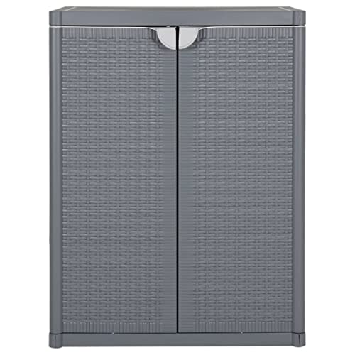 Genérico Wenjingqi 364062 Gartenschrank aus Polypropylen, Rattan, Grau, 65 x 45 x 88 cm, Grau Genérico Wenjingqi 364062 Gartenschrank aus Polypropylen, Rattan, Grau, 65 x 45 x 88 cm, Grau von Genérico