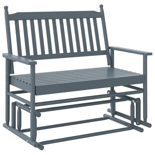 Genérico Wenjingqi 4008869 Sitzbank aus massivem Pappelholz, Grau, 118 x 70 x 104,5 cm Genérico Wenjingqi 4008869 Sitzbank aus massivem Pappelholz, Grau, 118 x 70 x 104,5 cm von Genérico