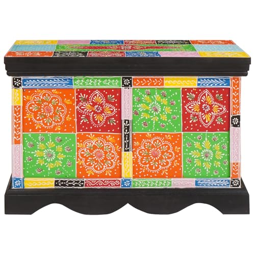 Genérico Wenjingqi 4017590 Aufbewahrungsbox, 60 x 40 x 40 cm, aus Massivholz mit Griff Genérico Wenjingqi 4017590 Aufbewahrungsbox, 60 x 40 x 40 cm, aus Massivholz mit Griff von Genérico