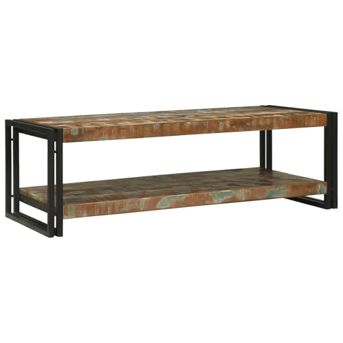 Genérico Wenjingqi 4104720 Couchtisch, mehrfarbig, 120 x 50 x 38 cm, recyceltes Holz, solide Genérico Wenjingqi 4104720 Couchtisch, mehrfarbig, 120 x 50 x 38 cm, recyceltes Holz, solide von Genérico