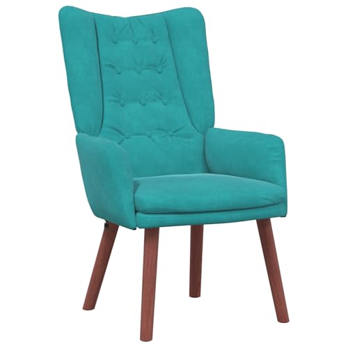 Genérico Wenjingqi 42001823 Relaxsessel, Samt, Türkis Genérico Wenjingqi 42001823 Relaxsessel, Samt, Türkis von Genérico