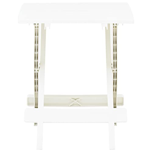 Genérico Wenjingqi 48808 Klapptisch für den Garten, Kunststoff, 45 x 43 x 50 cm von Genérico