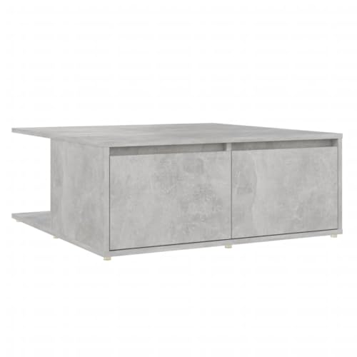 Genérico Wenjingqi 806880 Couchtisch, Sperrholz, Grau, Beton, 80 x 80 x 31 cm Genérico Wenjingqi 806880 Couchtisch, Sperrholz, Grau, Beton, 80 x 80 x 31 cm von Genérico