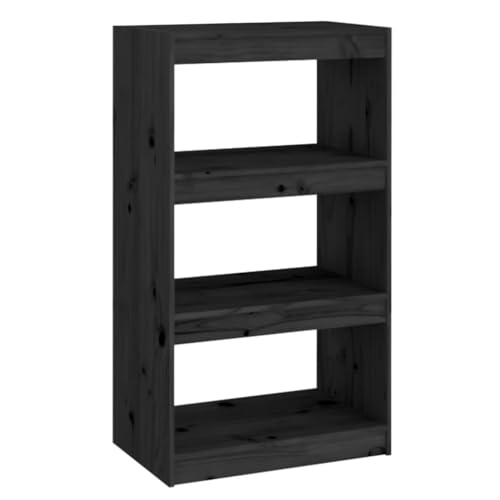 Genérico Wenjingqi 808167 Raumteiler, Kiefernholz, Schwarz, 60 x 30 x 103,5 cm, Schwarz Genérico Wenjingqi 808167 Raumteiler, Kiefernholz, Schwarz, 60 x 30 x 103,5 cm, Schwarz von Genérico