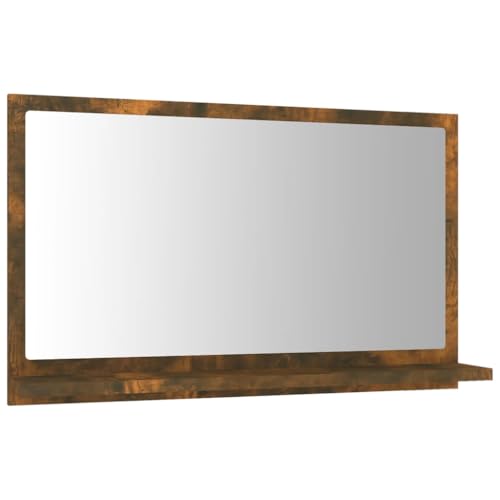 Genérico Wenjingqi 815636 Badezimmerspiegel, Sperrholz, rauchige Eiche, 60 x 10,5 x 37 cm, Braun Genérico Wenjingqi 815636 Badezimmerspiegel, Sperrholz, rauchige Eiche, 60 x 10,5 x 37 cm, Braun von Genérico