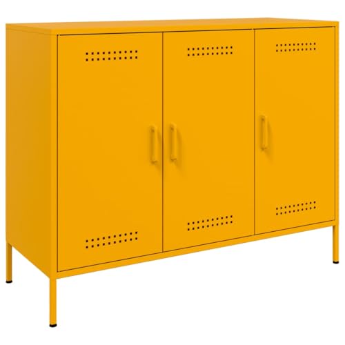 Genérico Wenjingqi 843027 Sideboard oder Senfgelb, 100,5 x 39 x 79 cm Genérico Wenjingqi 843027 Sideboard oder Senfgelb, 100,5 x 39 x 79 cm von Genérico