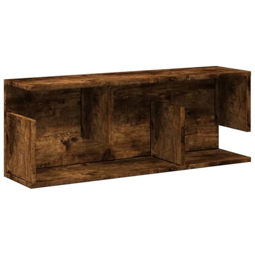 Genérico Wenjingqi 854836 Wandschrank, aus technischer Eiche, 80 x 20 x 30 cm, Braun von Genérico