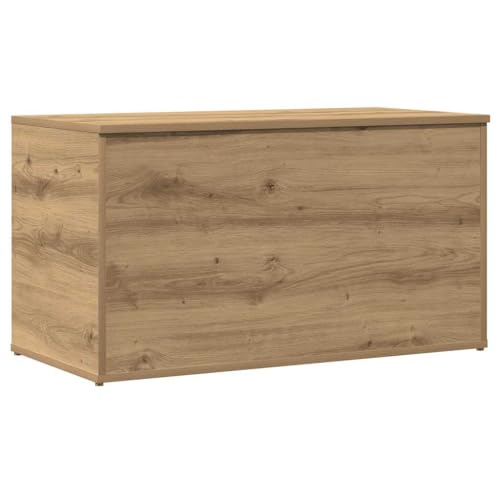 Genérico Wenjingqi 856569 Aufbewahrungsbox, Holz, Eiche, 84 x 42 x 46 cm Genérico Wenjingqi 856569 Aufbewahrungsbox, Holz, Eiche, 84 x 42 x 46 cm von Genérico