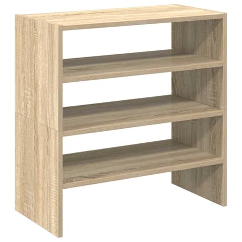 Genérico Wenjingqi 858862 2er Set Stapelregal Sonoma Eiche 60 x 30 x 30,5 cm, braun Genérico Wenjingqi 858862 2er Set Stapelregal Sonoma Eiche 60 x 30 x 30,5 cm, braun von Genérico