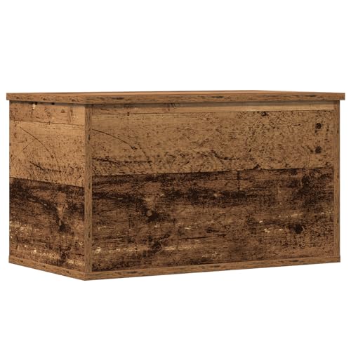 Genérico Wenjingqi 868702 Aufbewahrungsbox aus Altholz, 60 x 35 x 35 cm von Genérico