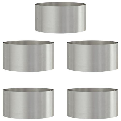 Genérico Wenjingqi 873615 Blumentopf-Set aus Edelstahl oder Edelstahl Genérico Wenjingqi 873615 Blumentopf-Set aus Edelstahl oder Edelstahl von Genérico