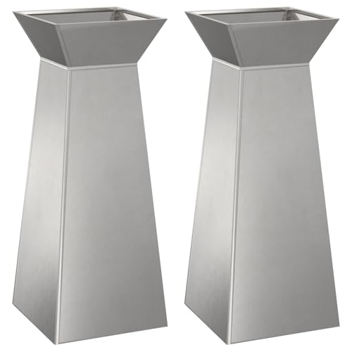 Genérico Wenjingqi 873861 Pflanzenständer, Edelstahl, 40 x 40 x 101 cm von Genérico