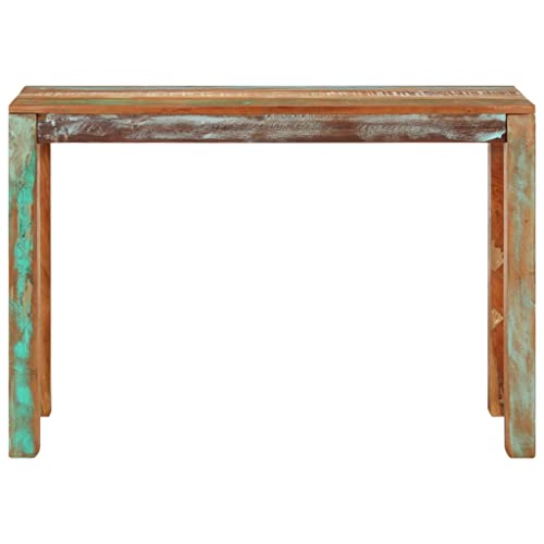 Generico kangqiling 337271 Konsolentisch, 110 x 35 x 76 cm, aus Altholz, mehrfarbig von Generico