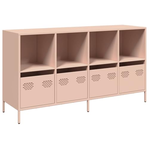 Generico kangqiling Sideboard pink 135 x 39 x 73,5 cm aus kaltgewalztem Stahl, rosa, 3307162 Generico kangqiling Sideboard pink 135 x 39 x 73,5 cm aus kaltgewalztem Stahl, rosa, 3307162 von Generico