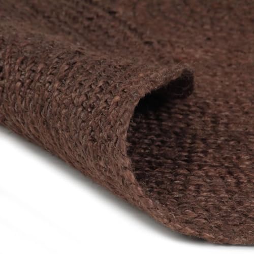 Genérico wenjingqi 133671 Teppich, handgewebt, rund, Braun, 90 cm Genérico wenjingqi 133671 Teppich, handgewebt, rund, Braun, 90 cm von Genérico