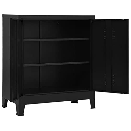 Genérico wenjingqi 145356 Aufbewahrungsbox, industriell, schwarz, 90 x 40 x 100 cm Genérico wenjingqi 145356 Aufbewahrungsbox, industriell, schwarz, 90 x 40 x 100 cm von Genérico