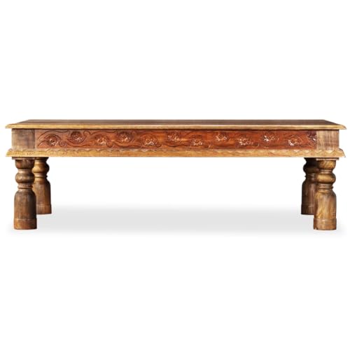 Genérico wenjingqi 245140 Couchtisch aus massivem Akazienholz und Griff, 110 x 60 x 38 cm Genérico wenjingqi 245140 Couchtisch aus massivem Akazienholz und Griff, 110 x 60 x 38 cm von Genérico