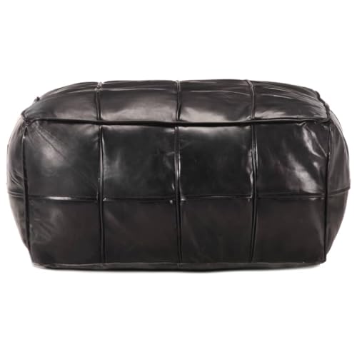 Genérico wenjingqi 248134 Sitzsack, Schwarz, 60 x 60 x 30 cm, echtes Ziegenleder Genérico wenjingqi 248134 Sitzsack, Schwarz, 60 x 60 x 30 cm, echtes Ziegenleder von Genérico