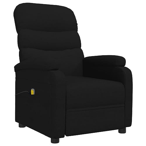 Genérico wenjingqi 321228 Massagesessel aus schwarzem Stoff von Genérico