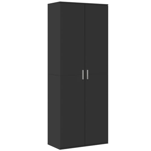 Genérico wenjingqi 3276659 Hohe Anrichte aus technischem Holz, Schwarz, 70 x 35 x 180 cm Genérico wenjingqi 3276659 Hohe Anrichte aus technischem Holz, Schwarz, 70 x 35 x 180 cm von Genérico