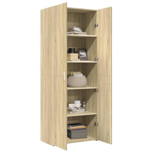 Genérico wenjingqi 3281422 Hohe Kommode aus technischem Holz, Eiche Sonoma, 70 x 42,5 x 185 cm Genérico wenjingqi 3281422 Hohe Kommode aus technischem Holz, Eiche Sonoma, 70 x 42,5 x 185 cm von Genérico