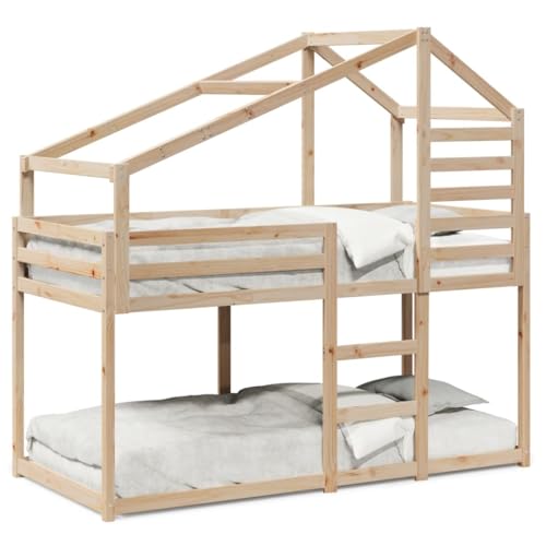 Genérico wenjingqi 3281958 Bett mit Decke, massives Kiefernholz, 80 x 200 cm Genérico wenjingqi 3281958 Bett mit Decke, massives Kiefernholz, 80 x 200 cm von Genérico