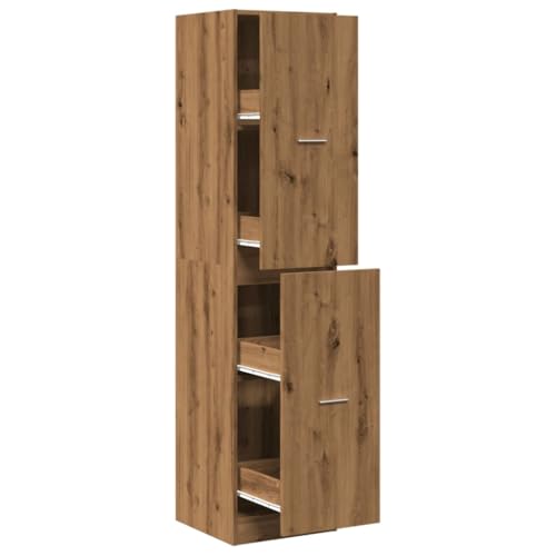 Genérico wenjingqi 3309653 Medizinschrank, Holztechnik, Eiche, 40 x 41 x 174,5 cm von Genérico