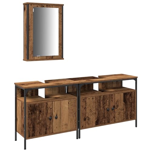 Genérico wenjingqi 3332550 Waschtisch mit integriertem Waschbecken aus Altholz Genérico wenjingqi 3332550 Waschtisch mit integriertem Waschbecken aus Altholz von Genérico