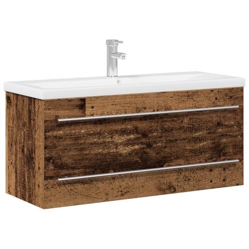 Genérico wenjingqi 3333130 Waschtisch mit integriertem Waschbecken aus Altholz Genérico wenjingqi 3333130 Waschtisch mit integriertem Waschbecken aus Altholz von Genérico