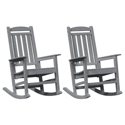 Genérico wenjingqi 3335813 Hollywoodschaukel für den Garten, 2 Stück, Hellgrau, 70 x 92 x 107,5 cm von Genérico