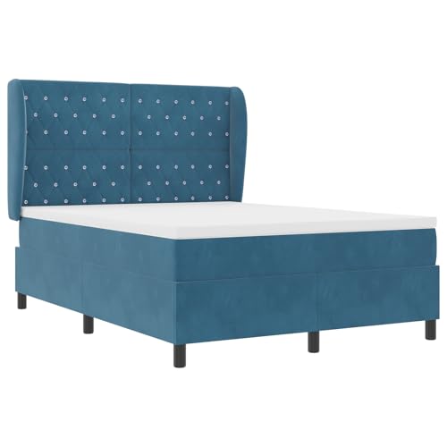 Genérico wenjingqi 3340884 Bett mit Lattenrost und Matratze, Dunkelblau, 160 x 200 cm Genérico wenjingqi 3340884 Bett mit Lattenrost und Matratze, Dunkelblau, 160 x 200 cm von Genérico