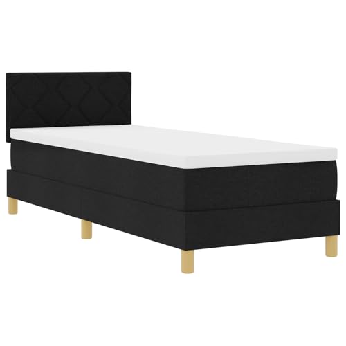 Genérico wenjingqi 3342473 Boxspringbett mit Matratze und LED, Schwarz, 80 x 200 cm Genérico wenjingqi 3342473 Boxspringbett mit Matratze und LED, Schwarz, 80 x 200 cm von Genérico