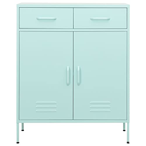 Genérico wenjingqi 336158 Aufbewahrungsschrank oder Minzgrün, 80 x 35 x 101,5 cm von Genérico