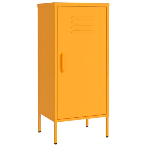 Genérico wenjingqi 336191 Aufbewahrungsschrank oder Senfgelb, 42,5 x 35 x 101,5 cm von Genérico