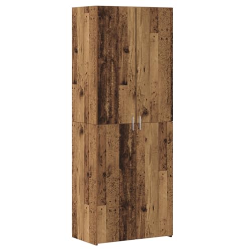 Genérico wenjingqi 3365588 Highboard aus Altholz, 70 x 42,5 x 185 cm von Genérico