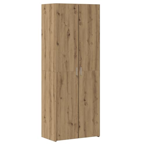 Genérico wenjingqi 3365592 Anrichte aus handgefertigter Eiche, 70 x 42,5 x 185 cm, technisches Holz von Genérico