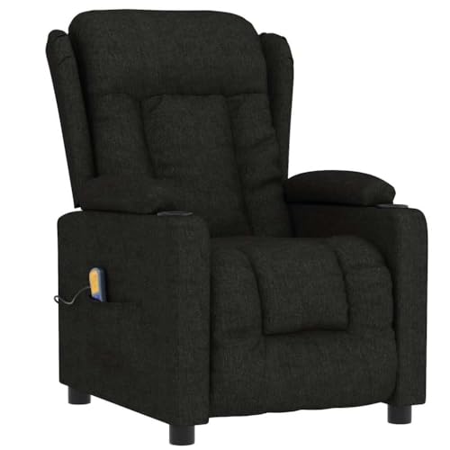 Genérico wenjingqi 339060 Massagesessel aus schwarzem Stoff von Genérico