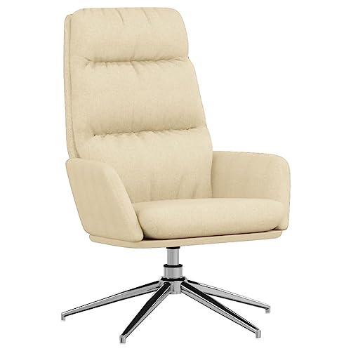 Genérico wenjingqi 341132 Relaxsessel aus Stoff, cremefarben von Genérico