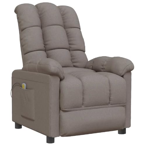 Genérico wenjingqi 342741 Massagesessel, Liegestuhl, Stoff, Taupe von Genérico