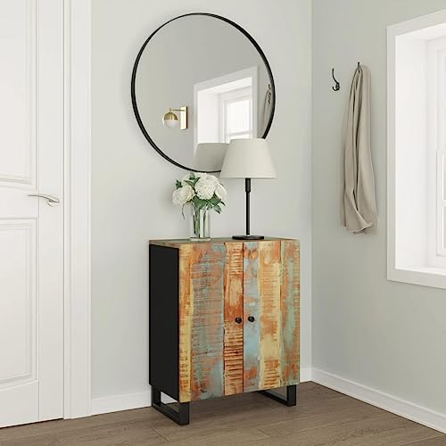 Genérico wenjingqi 345228 Anrichte aus recyceltem Massivholz, 60 x 33 x 75 cm von Genérico